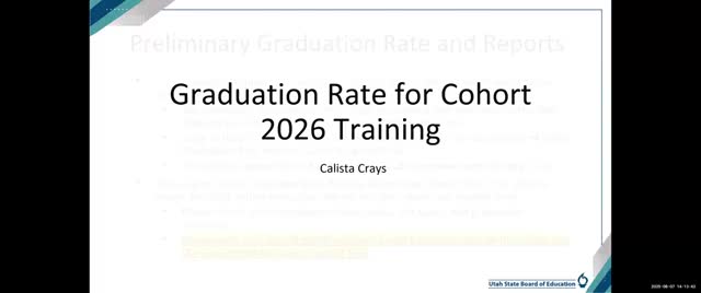 Education Leaders Urged to Review 2025 Graduation Rate Data Before October Deadline