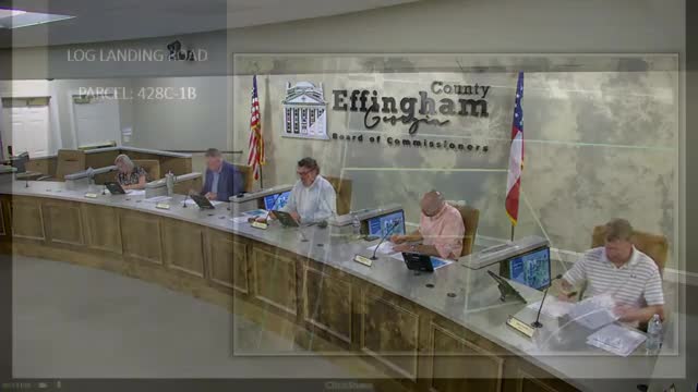 Ronald and Debbie Vickery seek rezoning on Log Landing Road for agricultural use