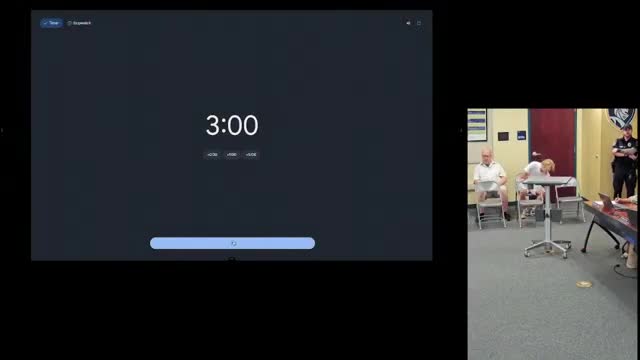 Resident raises questions about deleted board meeting recordings and lack of records retention policy