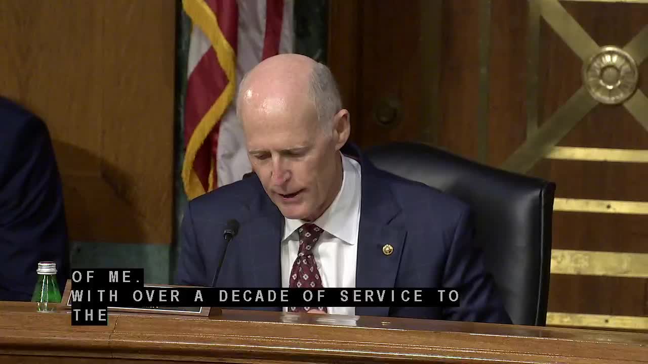 Chairman Scott addresses elder abuse crisis impacting millions of older adults