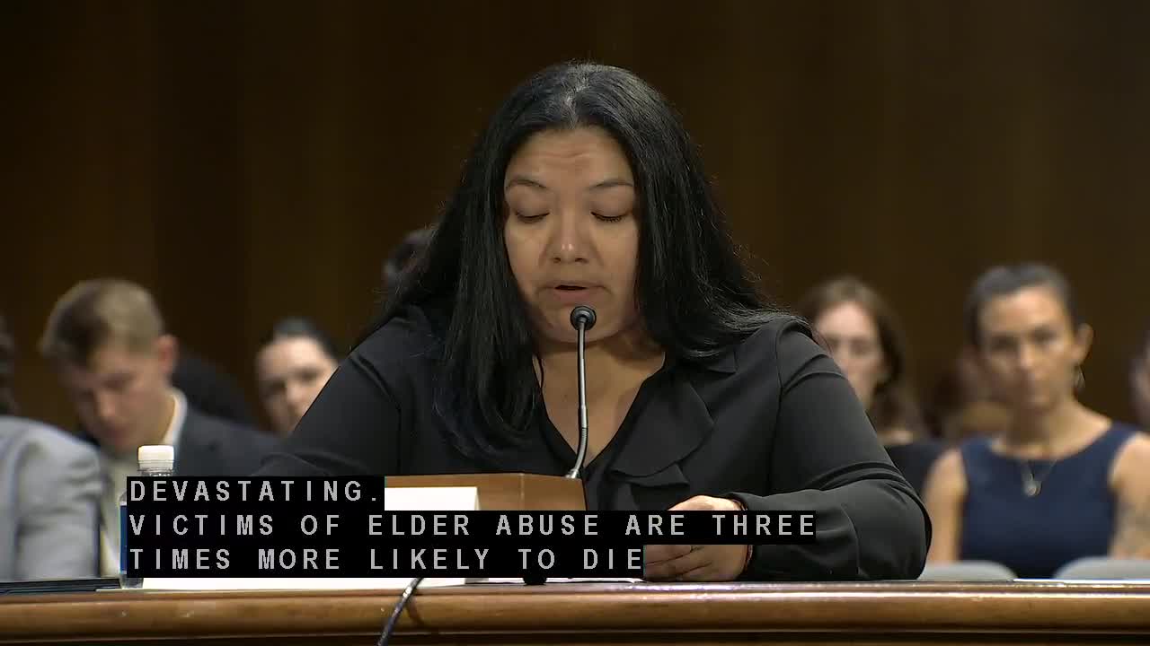 Area agencies on aging tell Senate their programs find and prevent elder abuse through meals, case management and local trust