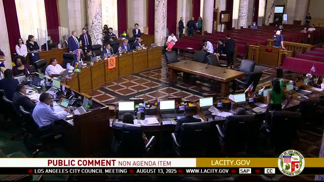 Los Ángeles Concejo Municipal Debate Oposición a SB 71 por Corrupción y Control Local