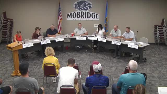 Mobridge council approves events, rentals and a police hire; rejects sidewalk-waiver resolution