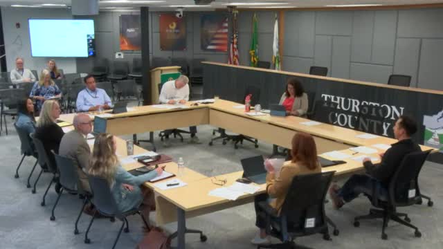 Commissioner Fournier raises concerns about crime data and caseload projections in Thurston County