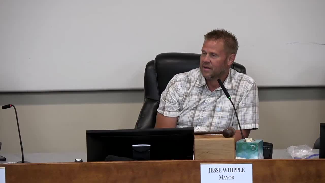 Council votes to add agenda item to advise on police chief vacancy; formal direction reserved for regular meeting