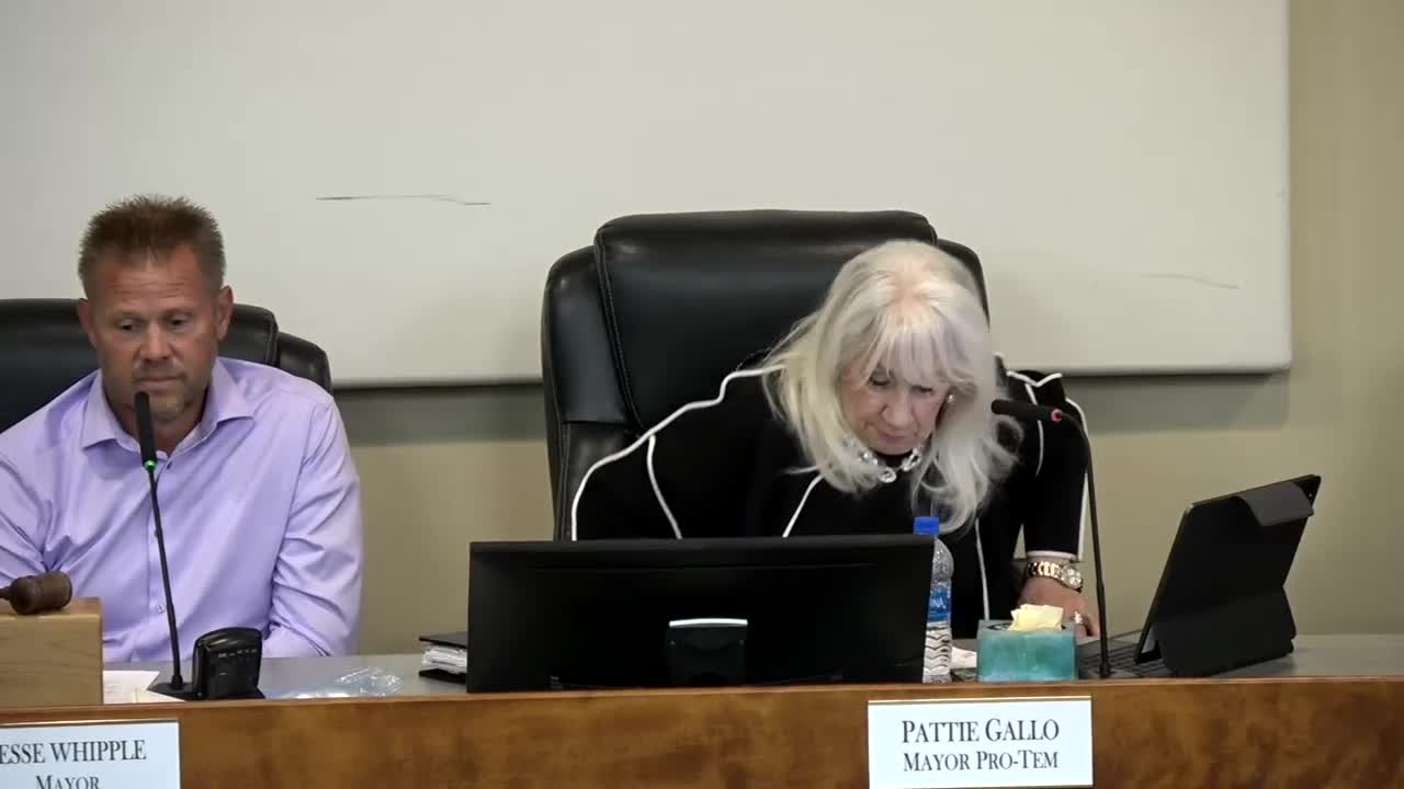 Council debate over pest‑control contract and ethics ends with council member report clearing mayor of employee status