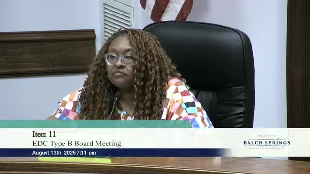 Balch Springs City Council Approves $2500 Sponsorship for Texas Golf Classic