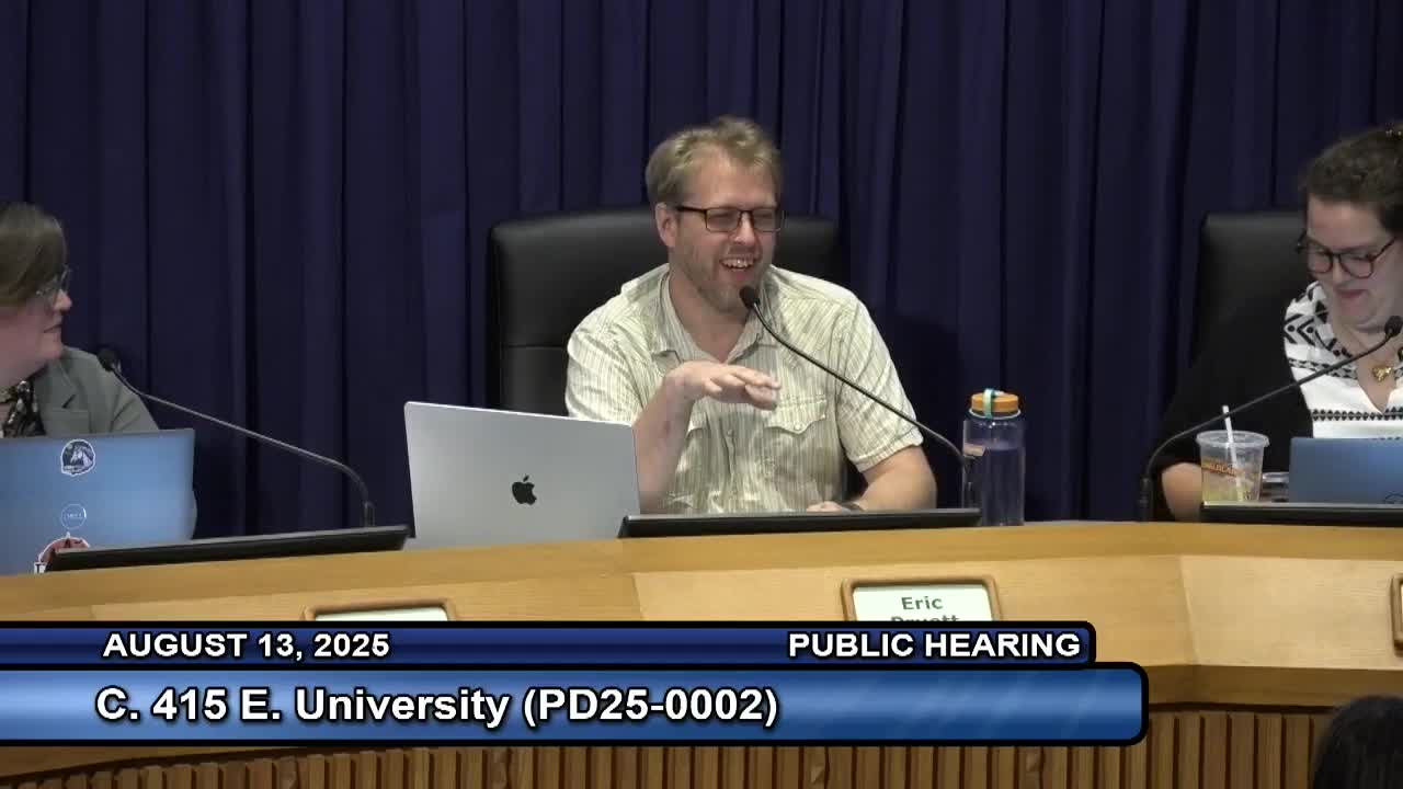 Denton Commission Debates Zoning Change Amid Concerns Over Previous Deed Restrictions