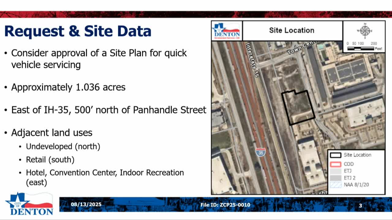 Planning Commission reviews site plan for Razor Ranch commercial development