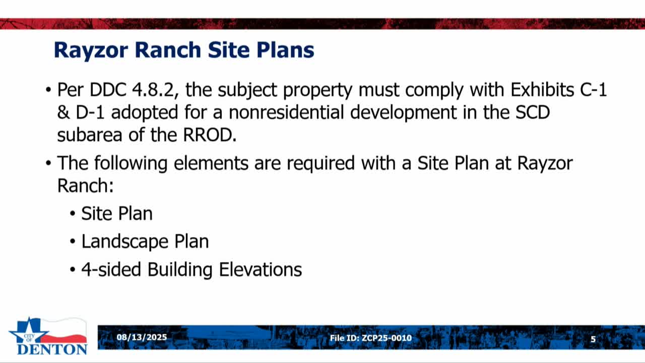 City Council Approves Razor Ranch Site Plan for Vehicle Service Building