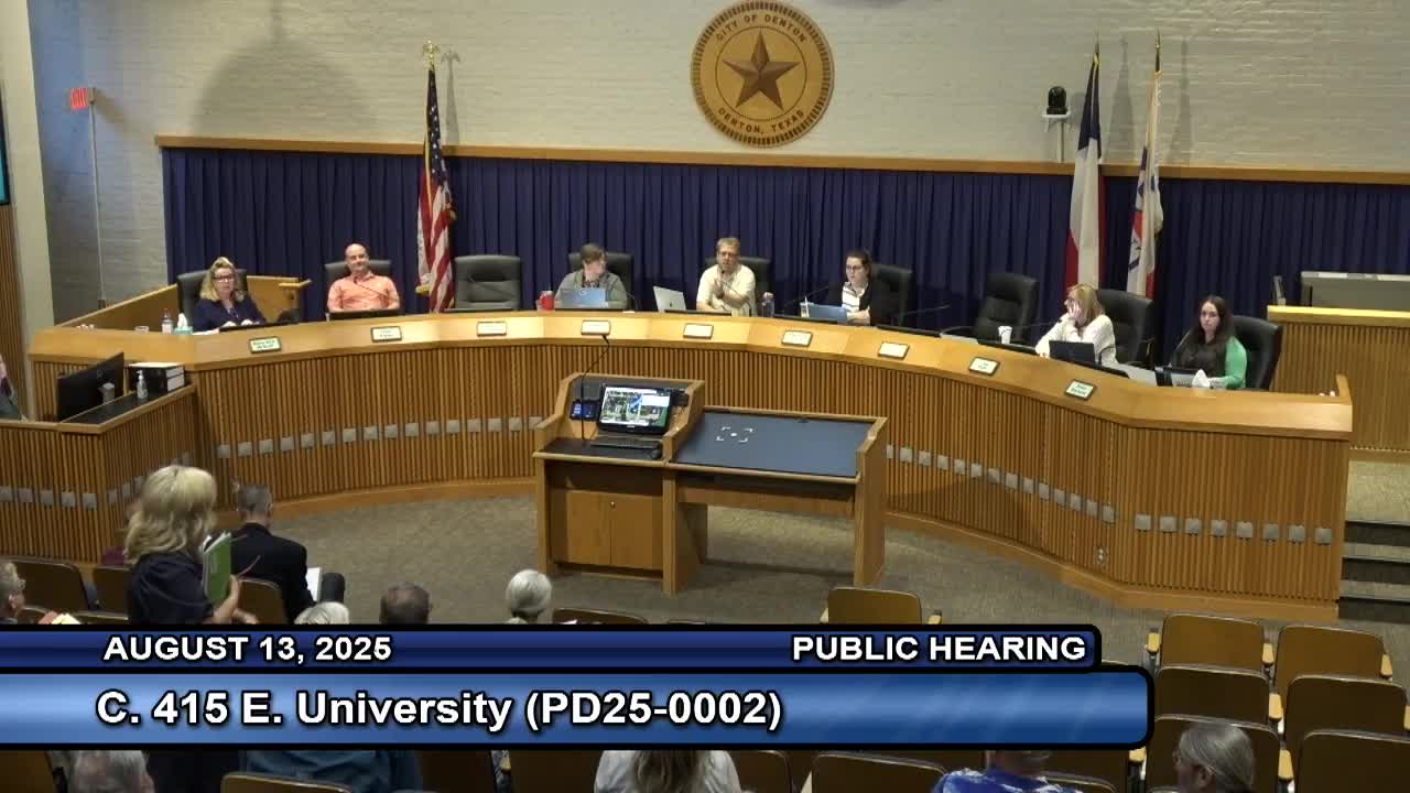 Community Voices Concerns Over Zoning Change Near Bell Avenue Historic District