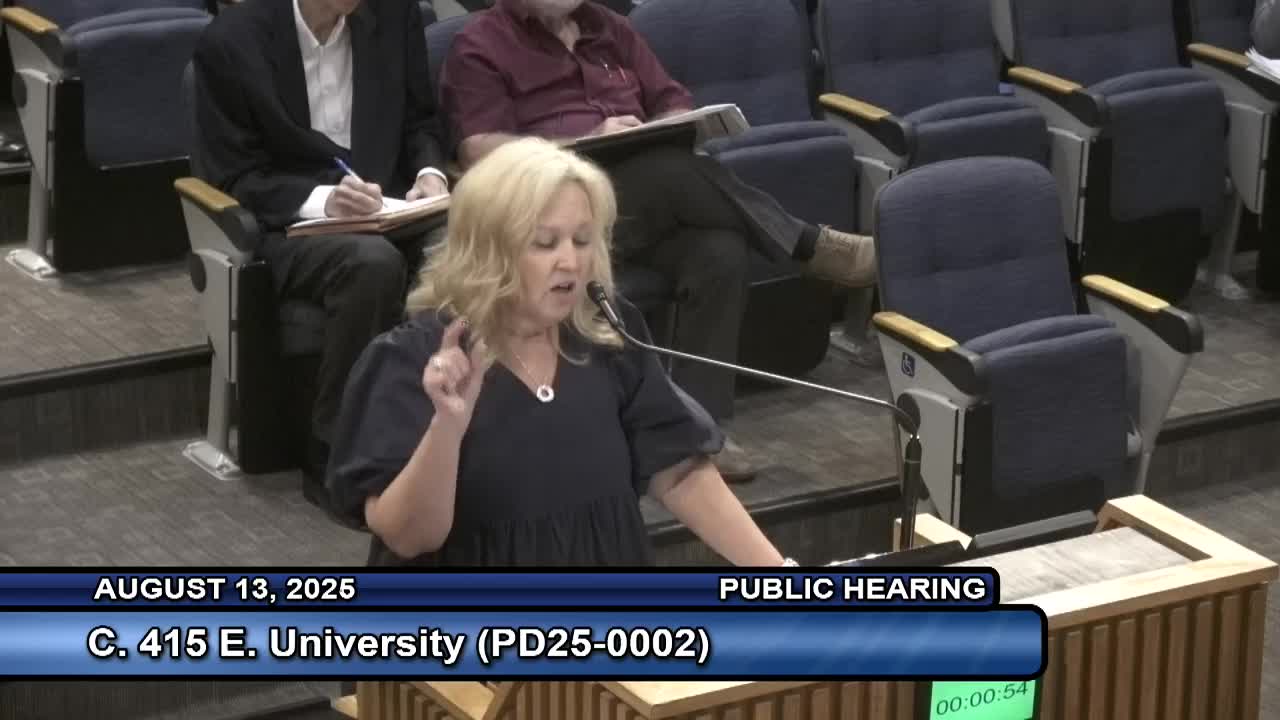 Denton Commission Debates Zoning Change Impact on Bell Avenue Historic District