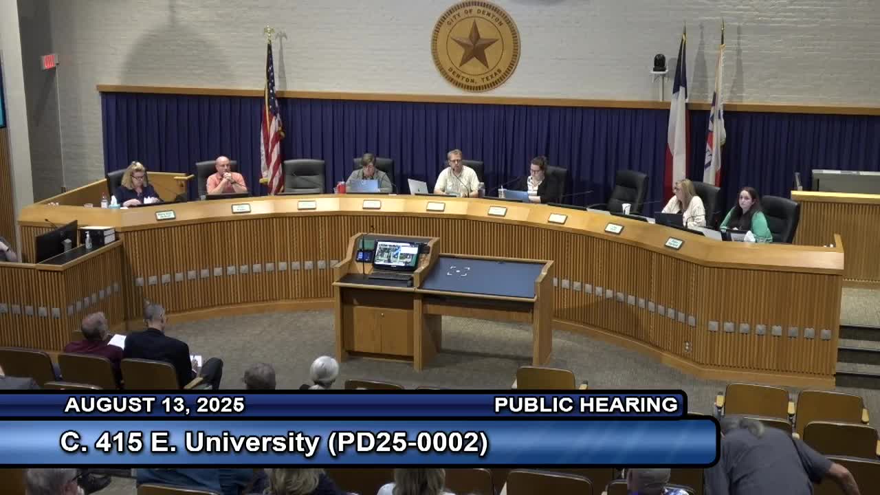 Residents Voice Concerns Over Proposed Three-Story Apartment Development During Public Hearing