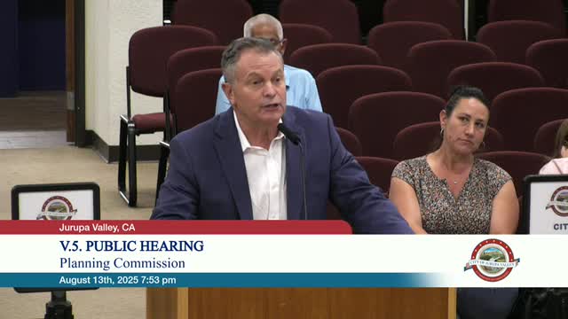 Planning Commission member questions lack of project details before zoning approval