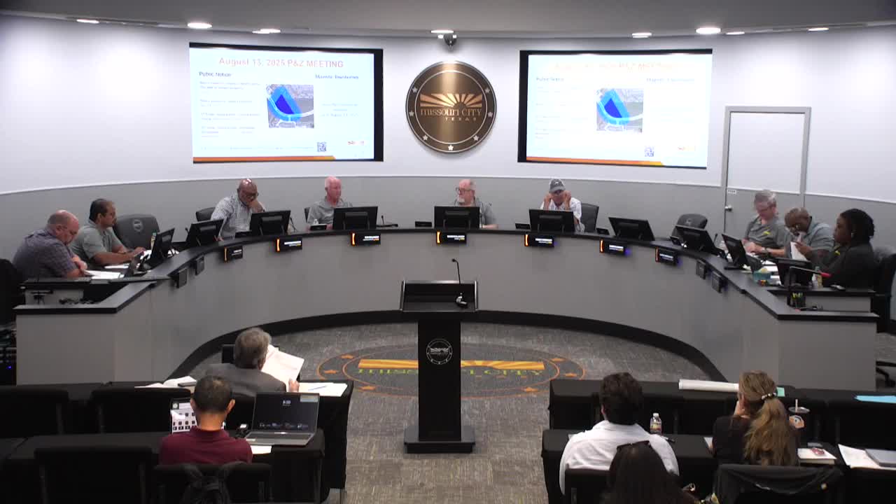 Stafford Planning Committee Reviews Rental Development Proposal Amid Zoning Concerns