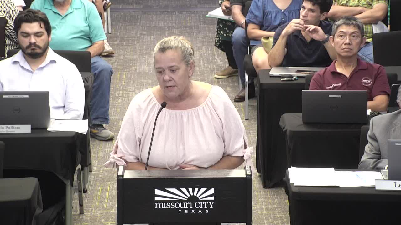 Commission Considers Borscher Creek Farms Estates Replat Amid Neighborhood Concerns