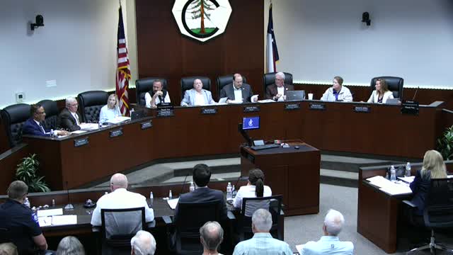 Conroe City Council Considers Blackfin Pipeline LLC Project Resolution