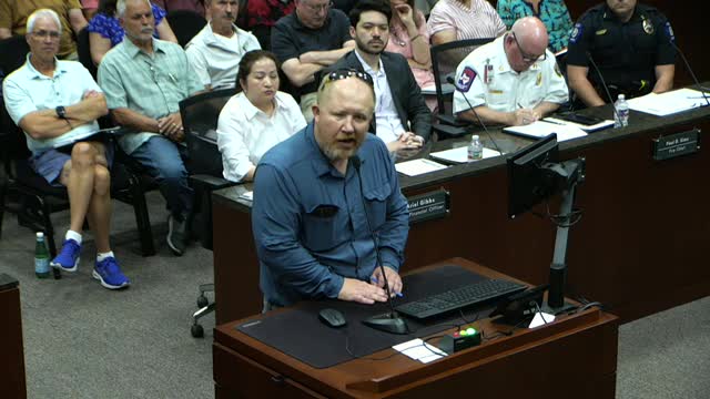 Citizens Voice Concerns Over Conroe Pipeline and City Government Structure