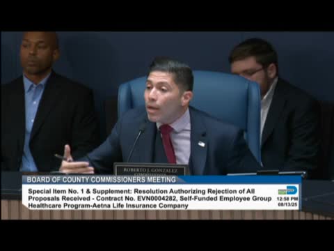 Miami Dade County Council Debates Shift from AvMed to Aetna Healthcare Plan