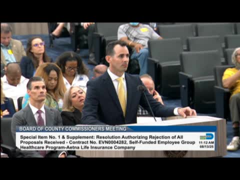 Miami Dade County Discusses $17M Employee Benefits Budget Savings and Health Care Options
