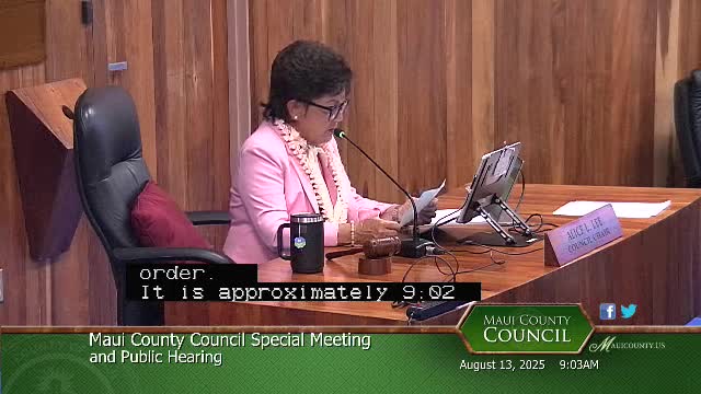 Chief Okamoto Advocates for Substation and Memorial Park in Public Testimony