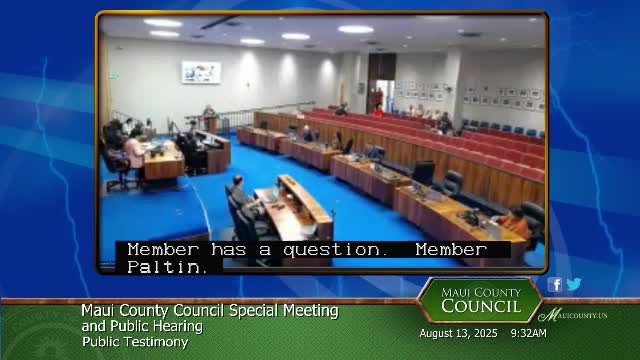 Doctor Lee Altenberg Raises Concerns Over Wailea 670 Preservation Plan Deletions