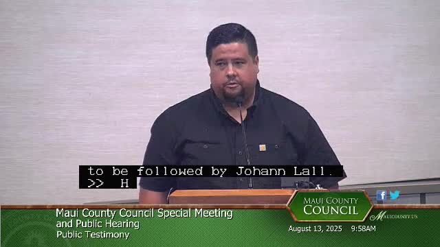 Hawaii Carpenters Council advocates for workforce housing over storage units in Wailea