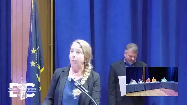 Landowners Support Genex Cobia Project at Decatur County BZA Meeting