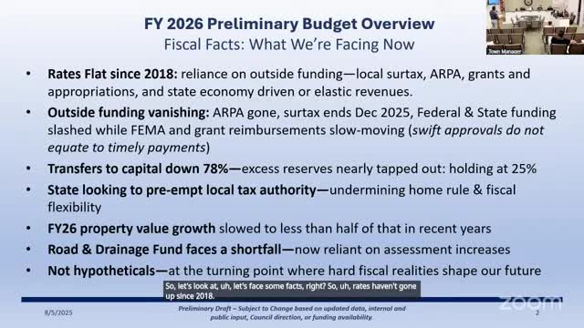 Loxahatchee plans budget adaptations amid declining ARPA and surtax revenues