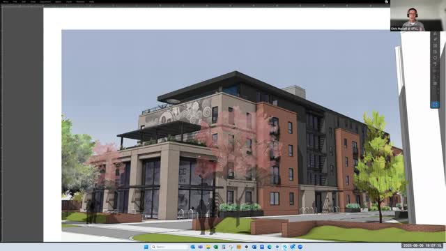 Proposed Two-Story Development Enhances Aurora Neighborhood with Local Artist Mural