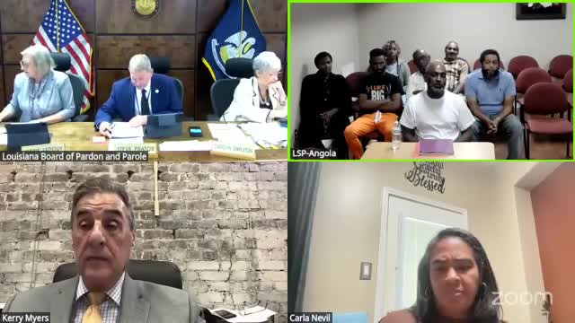 Parole Hearing Begins for Inmate at Louisiana State Penitentiary