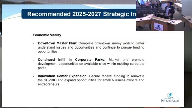 River Falls City Staff Advances Innovation Center Expansion and Impact Fee Review Plans