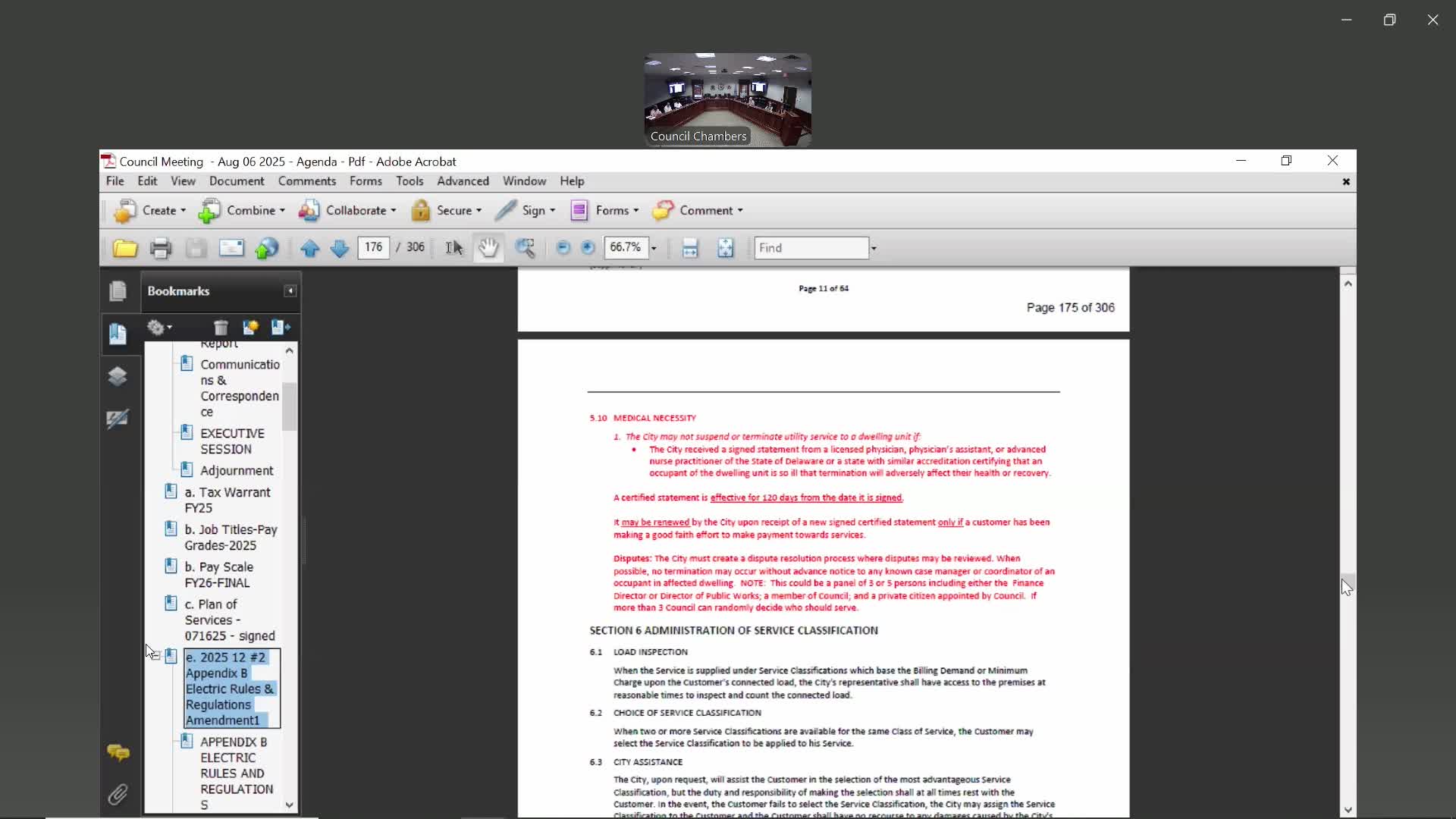 Council introduces electric rules update tied to House Bill 62; public hearing set for Aug. 11