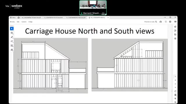Zoning Panel Supports Carriage House Concept for Local Property Development
