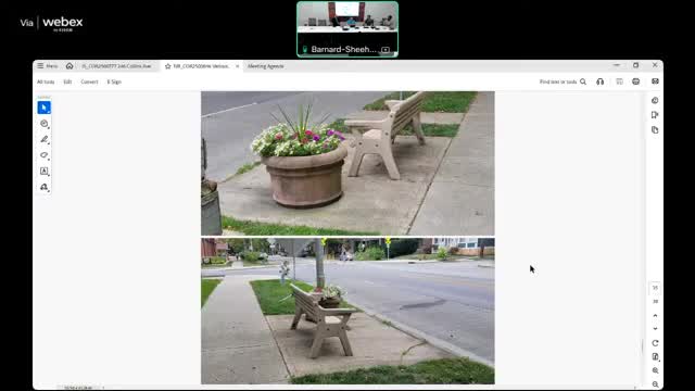Civic Association Approves Restoration of Ameriflora Benches Along Goodale Avenue