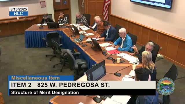 Santa Barbara City Council Designates Tudor Bridal Style Residence as Historic Structure of Merit