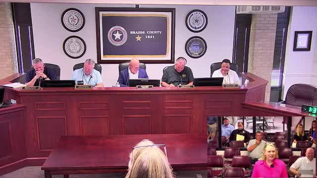 Executive Director Requests Security Fence for Juvenile Services Facility in Brazos County