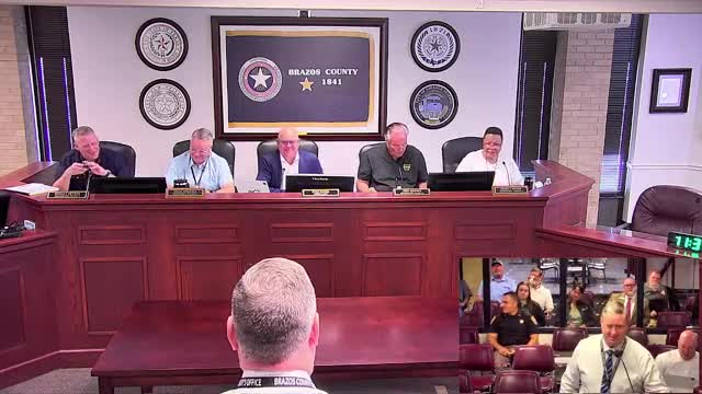 Sheriff’s office asks court to fund jail feasibility study, storage and public‑safety camera buy‑in