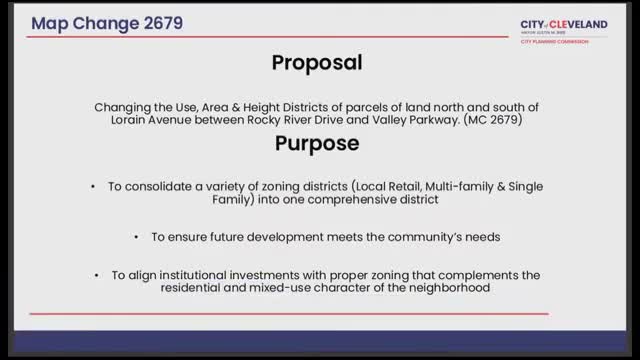 Cleveland Clinic Proposes Zoning Change for Institutional Research District at Fairview