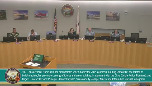 Encinitas City Council Considers Building Code Amendments to Align with Climate Action Goals