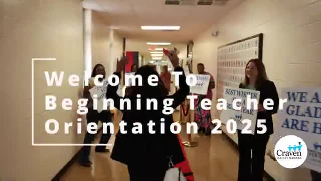 Beginning teachers praise Craven County Schools' 3-to-5-day orientation