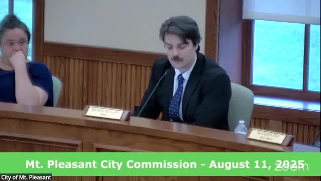 Mount Pleasant City Commission Approves Resolution for Wellhead Protection Measures
