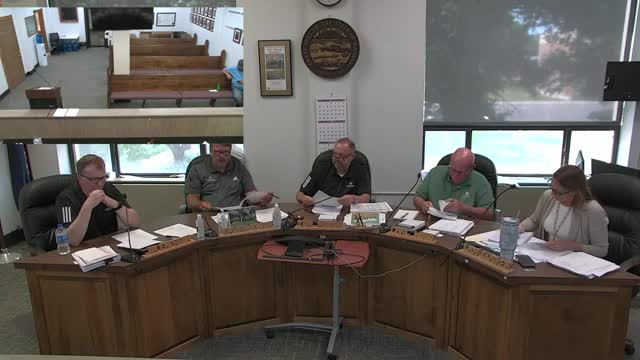 Commission discusses NextEra site damage; county to compile repair list and consult adjuster