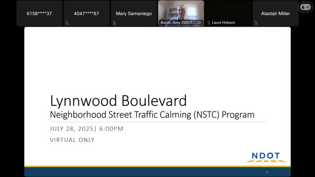 NDOT proposes speed cushions on Lynnwood Boulevard; neighborhood to vote by postcard/online