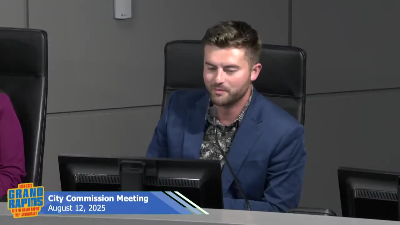 City Commission Commends Labor Agreements and Community Input in Grand Rapids Meeting