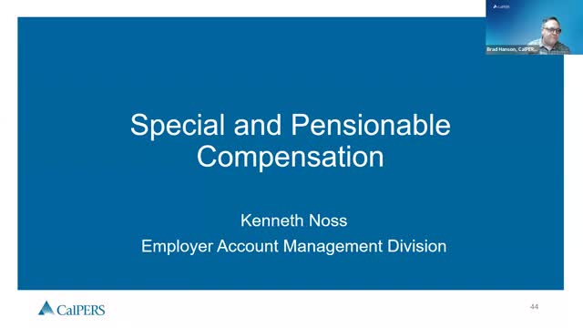CalPERS urges clear written labor policies for special and pensionable compensation