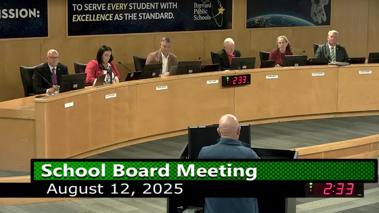 Community Demands Reinstatement of Teacher Melissa Calhoun at Brevard School Meeting