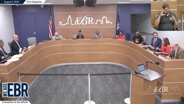 Superintendent Cole Celebrates EBR Schools Leaders on First Day of School