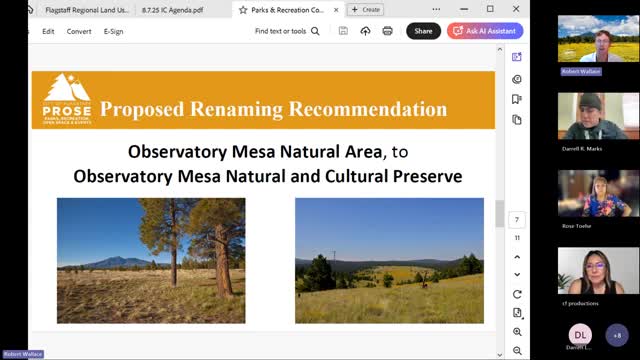 Indigenous Commission Advances Signage Initiative for Observatory Mesa Trail Project