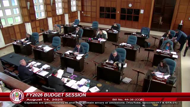 Senator Talahi Proposes Amendment to Extend Guam BPT Tax Relief for Small Businesses